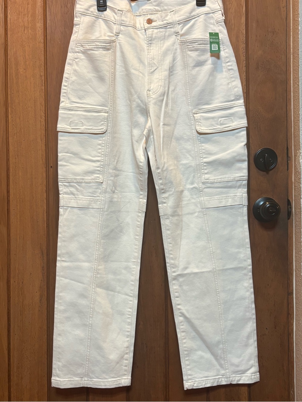 GAP Cream Cargo Utility Pants